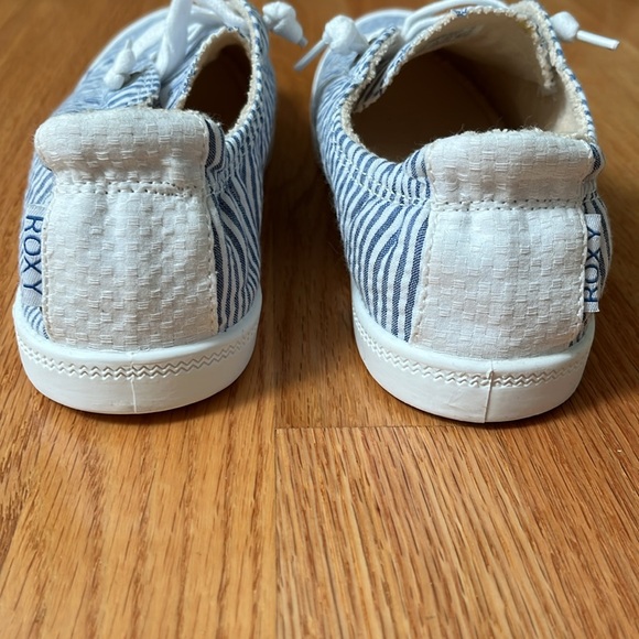 ROXY Blue and White Striped Sneaker - Picture 7 of 10